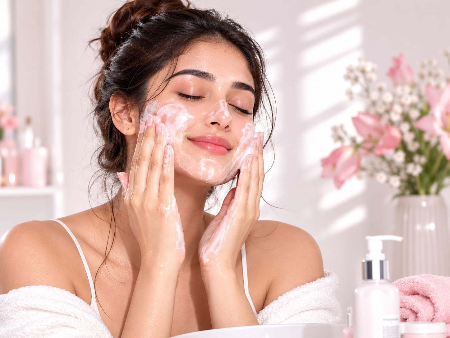 Facial cleansing skincare